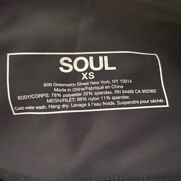 COPY - Soul by Soulcycle Leggings Blue and Black NWT - Picture 8 of 8